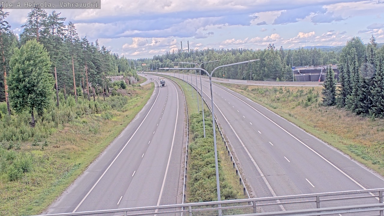 Kelikamerat Kuva Tie 4 Heinola, Vahravuori, Heinola, Päijät-Häme