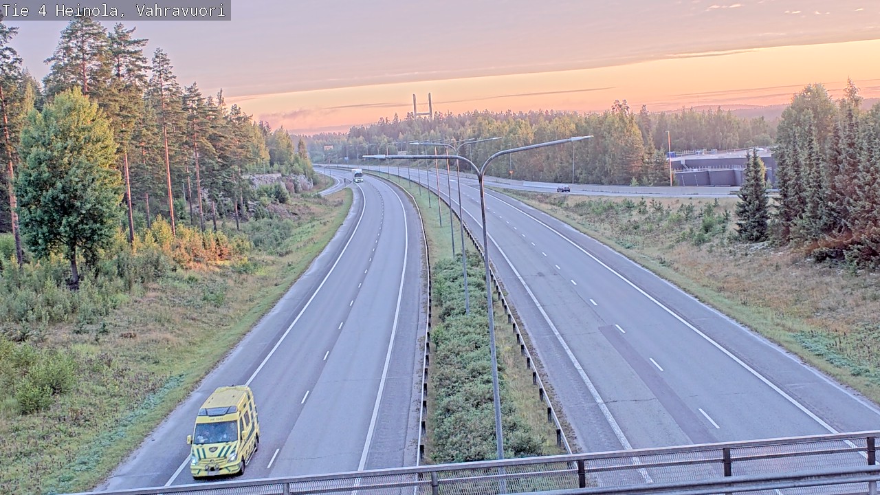 Weather Camera Image Road 4 Heinola, Vahravuori, Heinola, Päijät-Häme