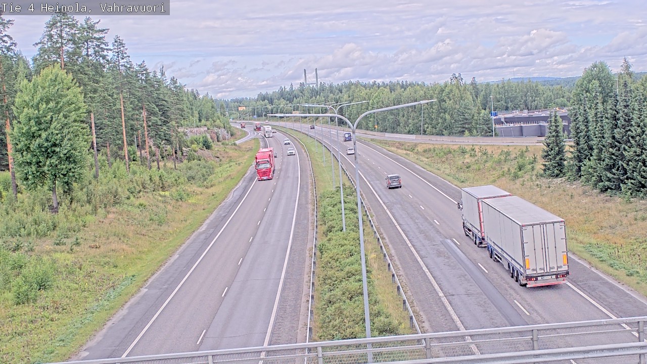 Kelikamerat Kuva Tie 4 Heinola, Vahravuori, Heinola, Päijät-Häme