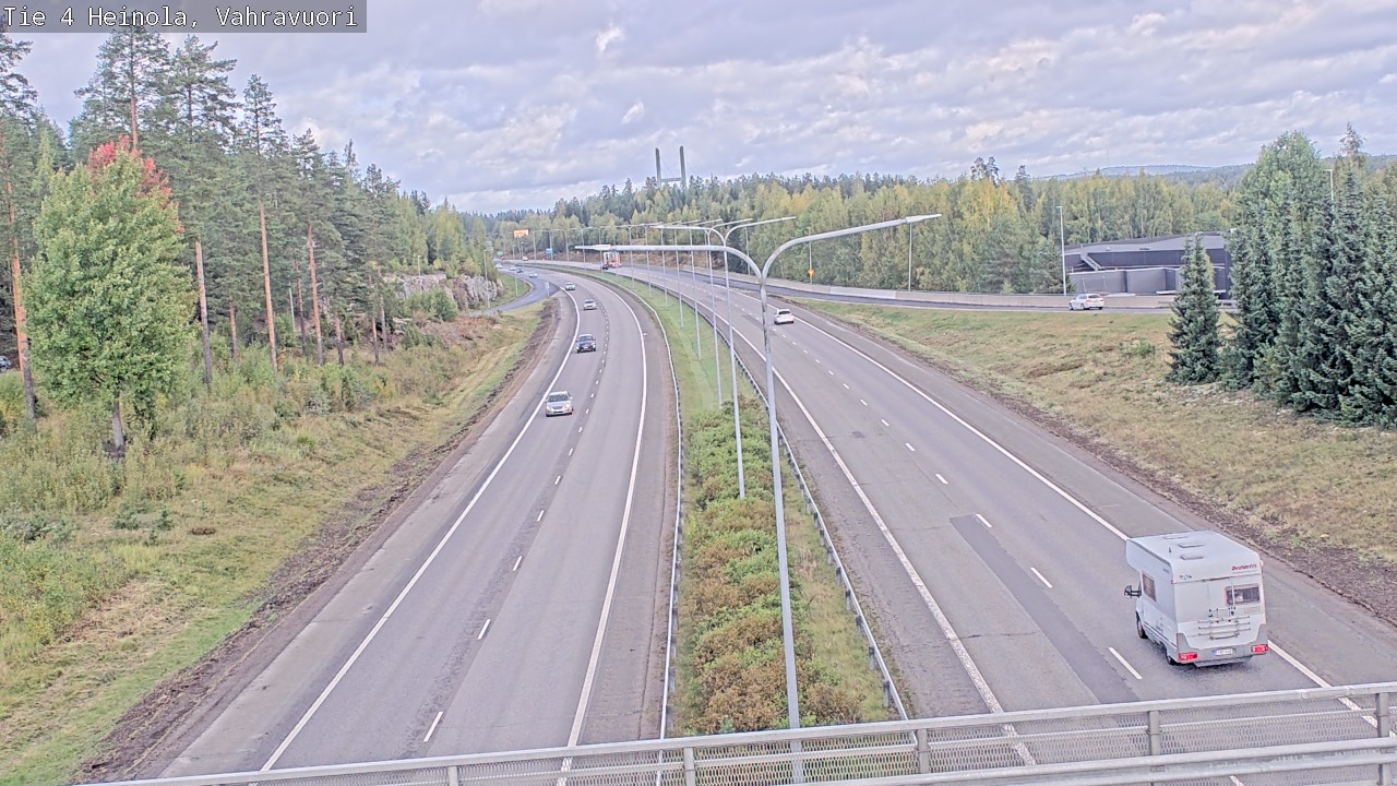 Kelikamerat Kuva Tie 4 Heinola, Vahravuori, Heinola, Päijät-Häme