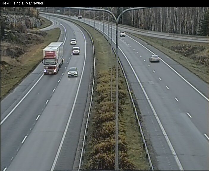 Kelikamerat Kuva Tie 4 Heinola, Vahravuori, Heinola, Päijät-Häme