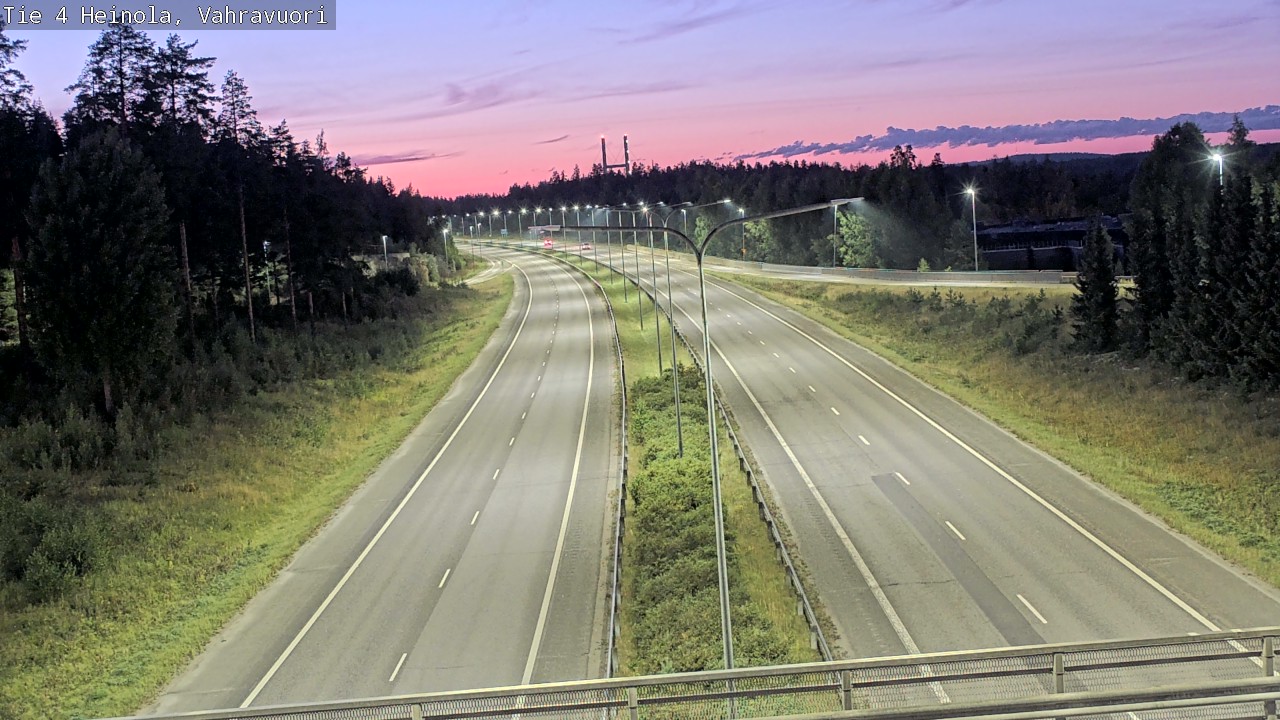 Kelikamerat Kuva Tie 4 Heinola, Vahravuori, Heinola, Päijät-Häme