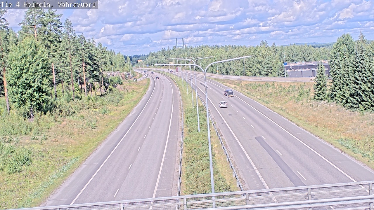 Kelikamerat Kuva Tie 4 Heinola, Vahravuori, Heinola, Päijät-Häme
