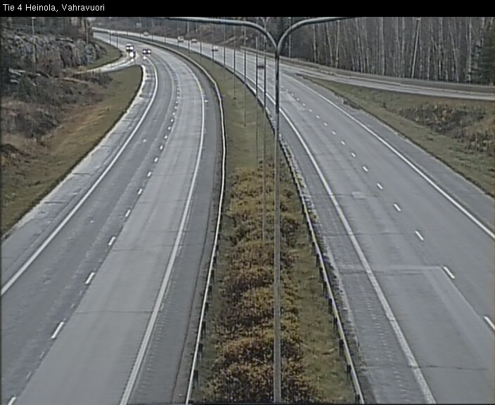 Weather Camera Image Väg 4 Heinola, Vahravuori, Heinola, Päijät-Häme