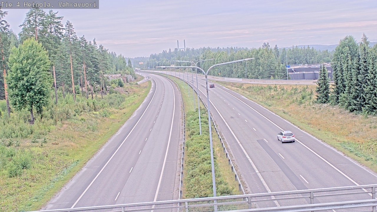 Weather Camera Image Road 4 Heinola, Vahravuori, Heinola, Päijät-Häme