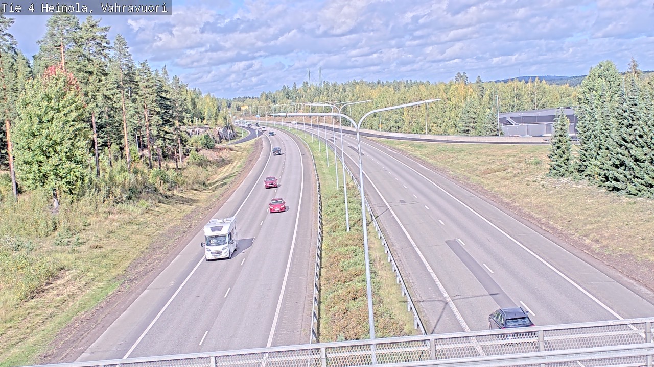 Kelikamerat Kuva Tie 4 Heinola, Vahravuori, Heinola, Päijät-Häme