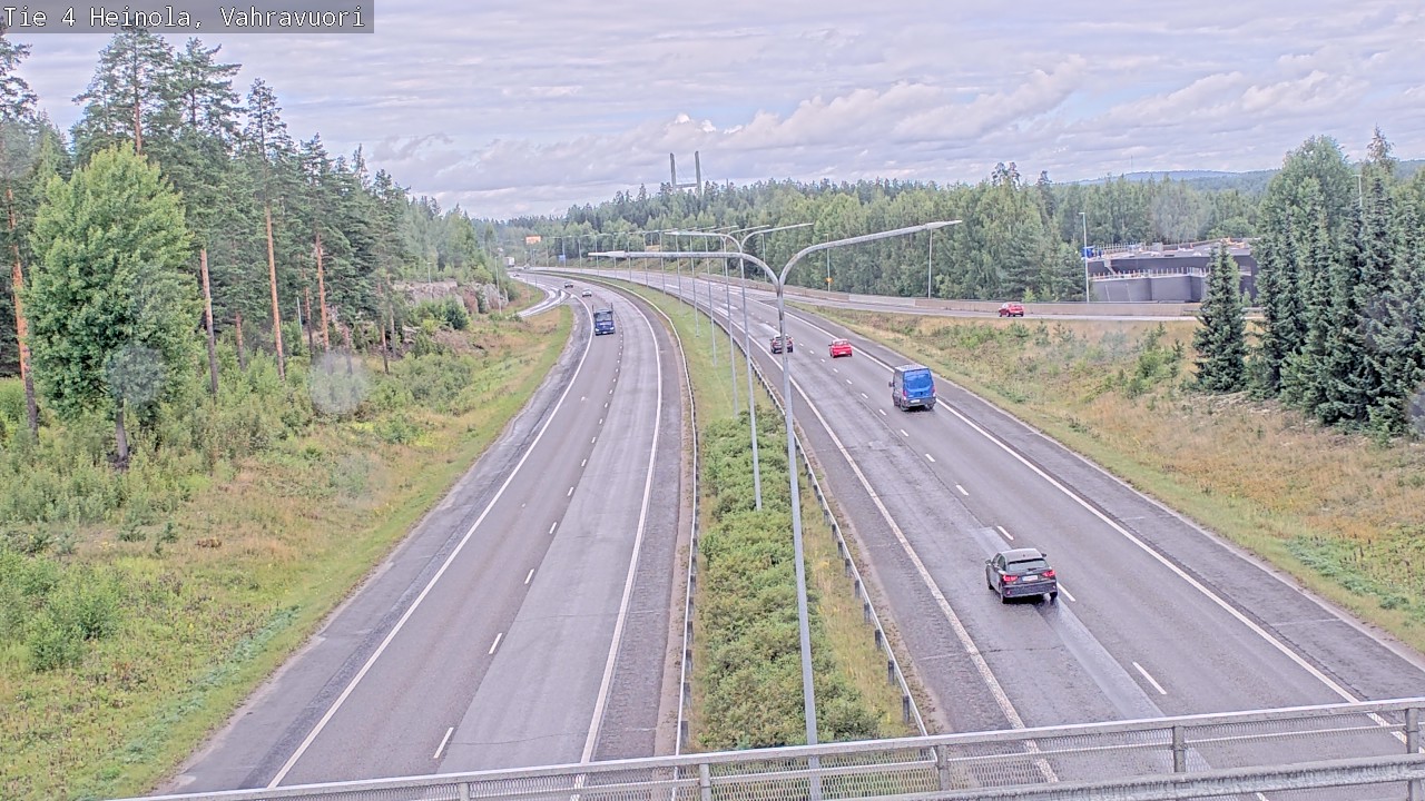 Kelikamerat Kuva Tie 4 Heinola, Vahravuori, Heinola, Päijät-Häme
