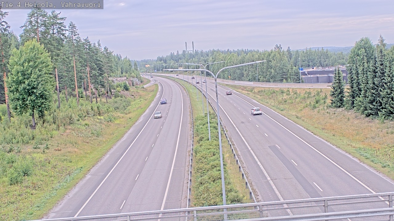 Weather Camera Image Road 4 Heinola, Vahravuori, Heinola, Päijät-Häme