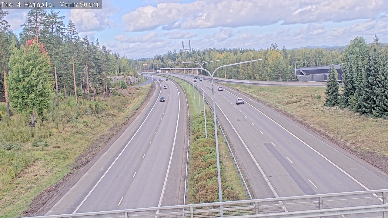 Kelikamerat Kuva Tie 4 Heinola, Vahravuori, Heinola, Päijät-Häme
