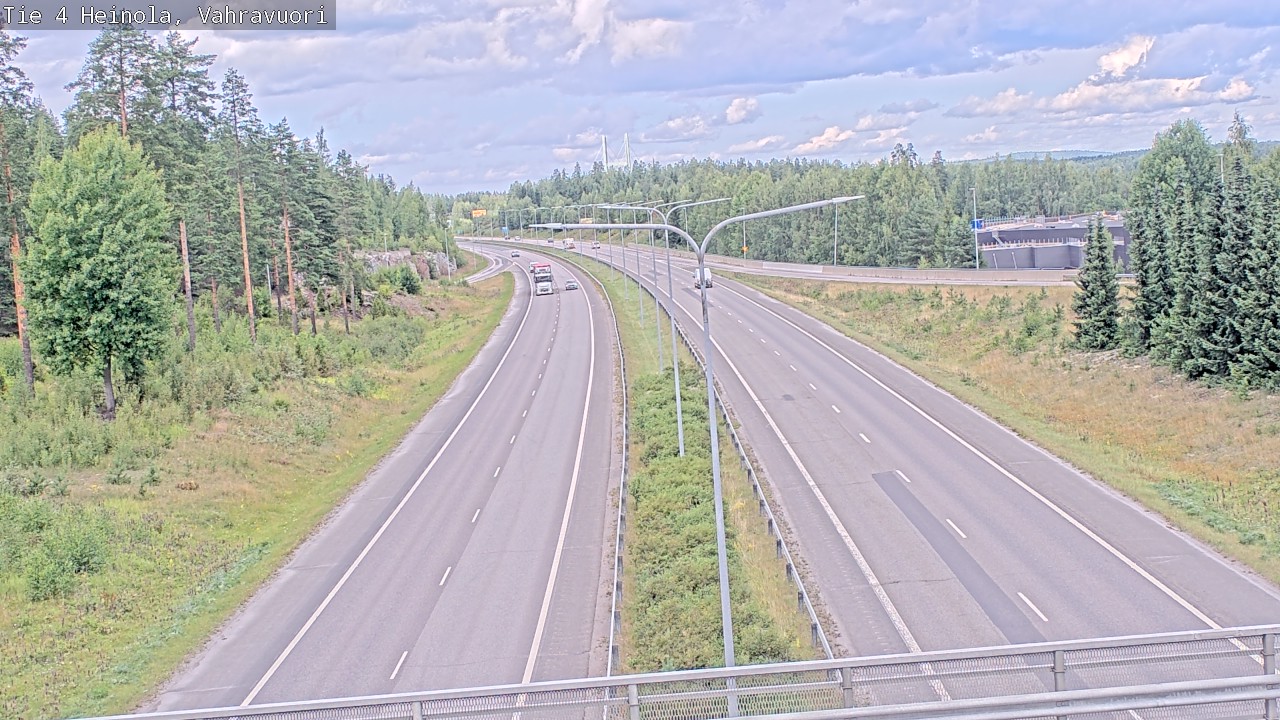 Kelikamerat Kuva Tie 4 Heinola, Vahravuori, Heinola, Päijät-Häme