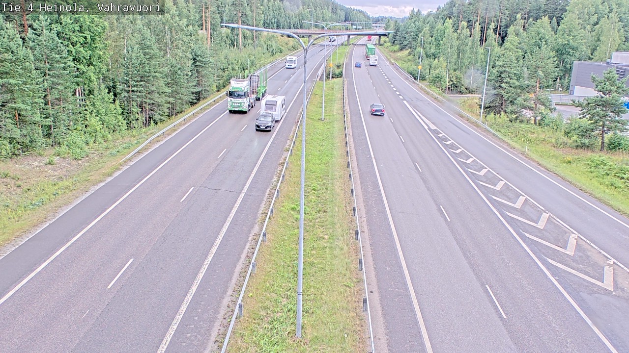 Kelikamerat Kuva Tie 4 Heinola, Vahravuori, Heinola, Päijät-Häme