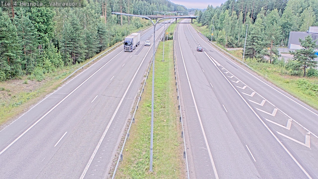 Weather Camera Image Road 4 Heinola, Vahravuori, Heinola, Päijät-Häme