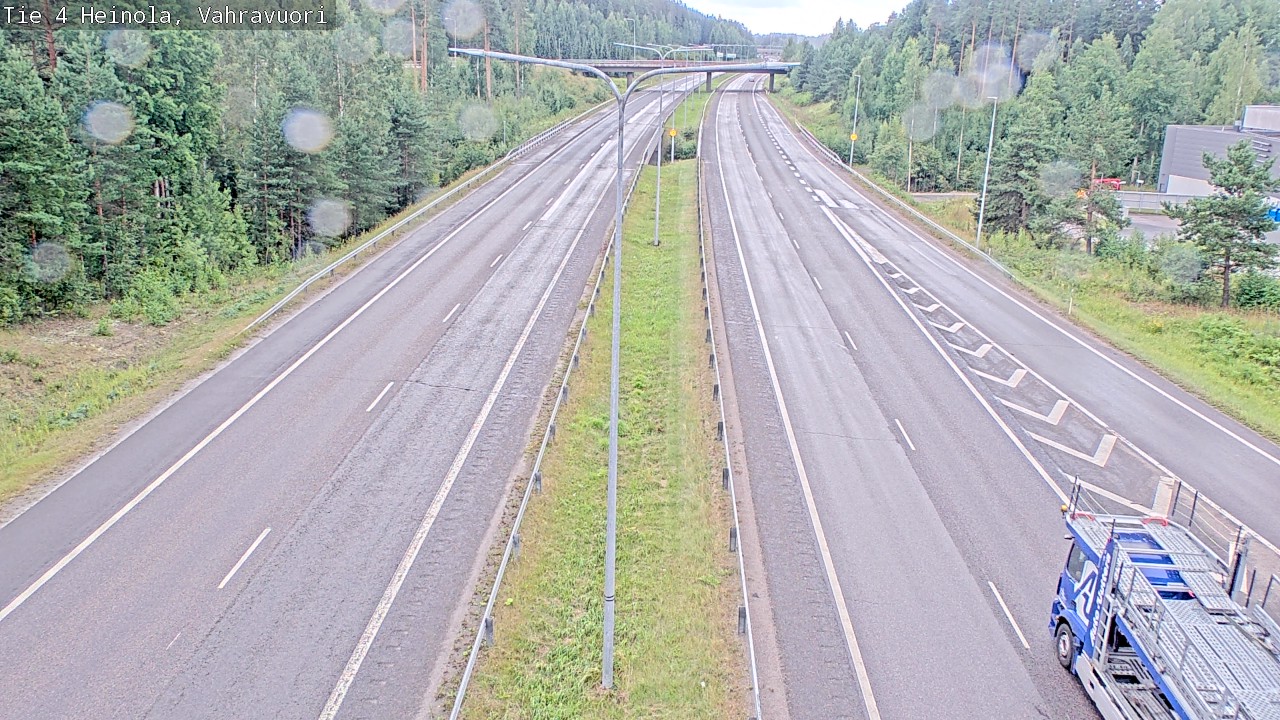 Kelikamerat Kuva Tie 4 Heinola, Vahravuori, Heinola, Päijät-Häme