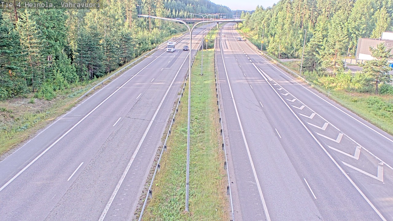 Weather Camera Image Road 4 Heinola, Vahravuori, Heinola, Päijät-Häme