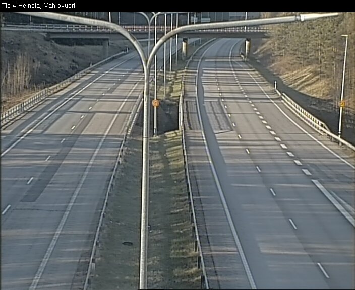 Weather Camera Image Väg 4 Heinola, Vahravuori, Heinola, Päijät-Häme
