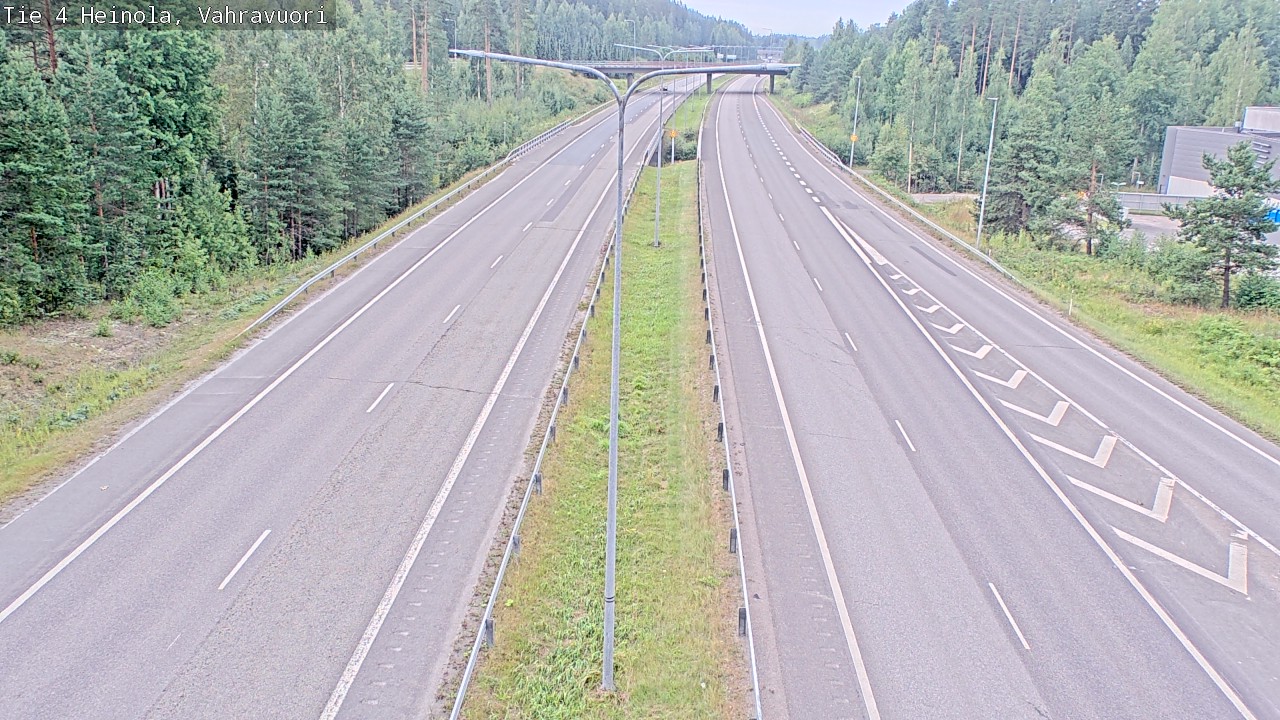 Weather Camera Image Road 4 Heinola, Vahravuori, Heinola, Päijät-Häme
