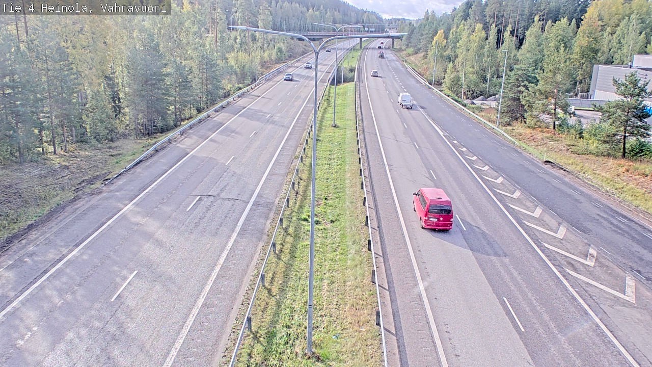 Weather Camera Image Road 4 Heinola, Vahravuori, Heinola, Päijät-Häme