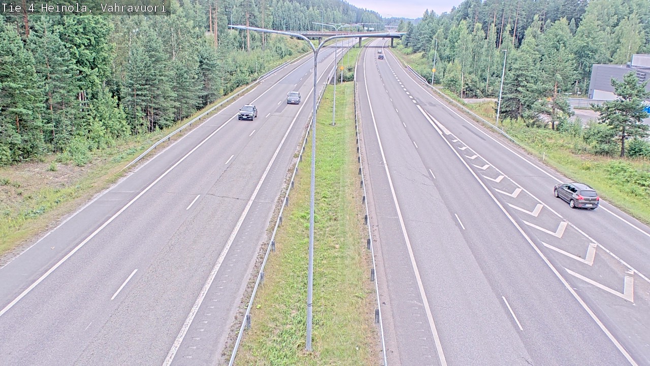 Weather Camera Image Road 4 Heinola, Vahravuori, Heinola, Päijät-Häme