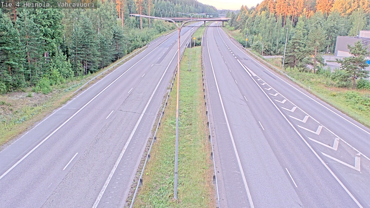 Weather Camera Image Road 4 Heinola, Vahravuori, Heinola, Päijät-Häme