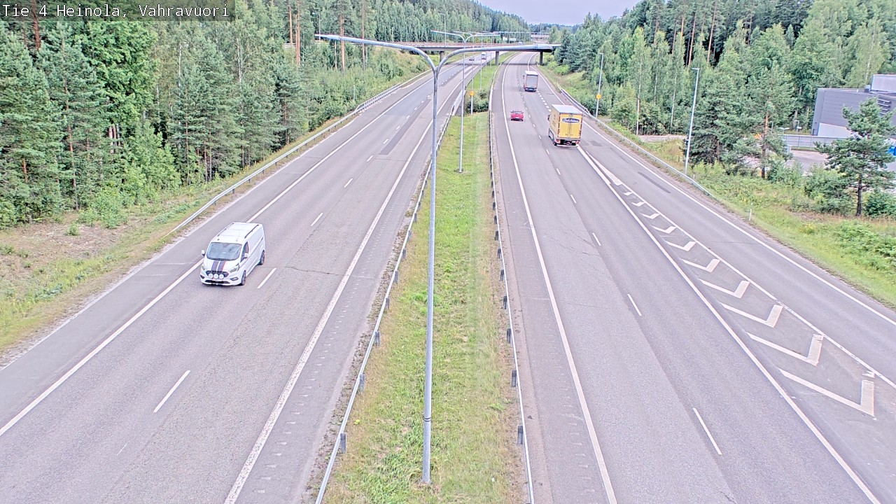 Kelikamerat Kuva Tie 4 Heinola, Vahravuori, Heinola, Päijät-Häme