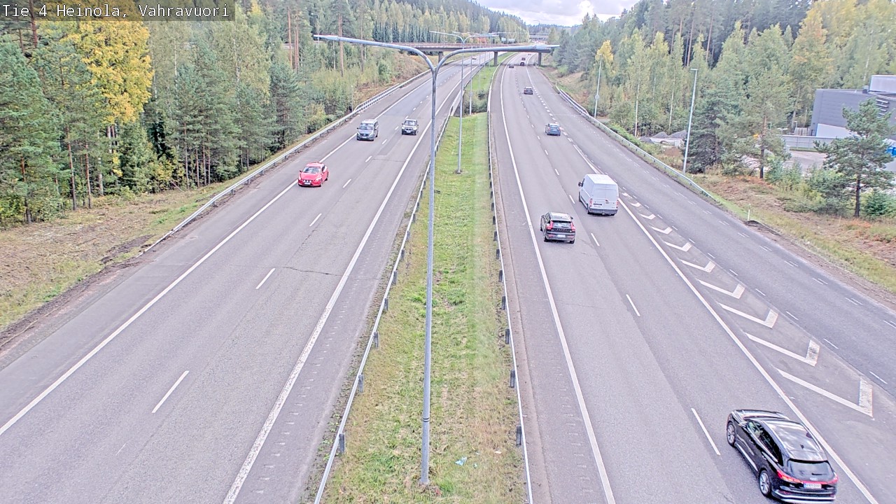 Weather Camera Image Road 4 Heinola, Vahravuori, Heinola, Päijät-Häme