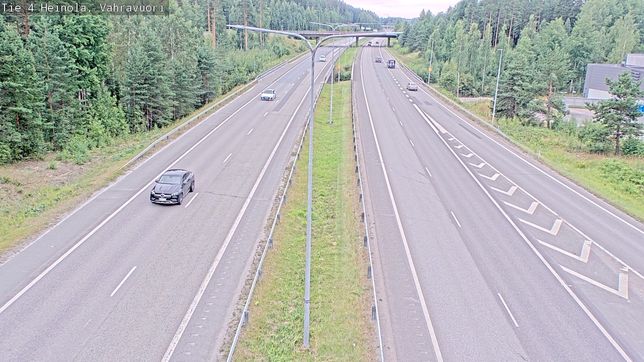Weather Camera Image Road 4 Heinola, Vahravuori, Heinola, Päijät-Häme