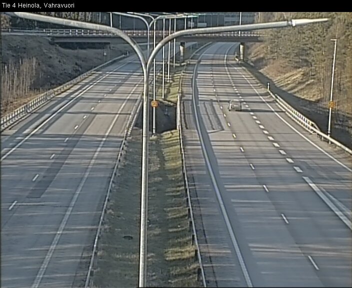 Weather Camera Image Väg 4 Heinola, Vahravuori, Heinola, Päijät-Häme
