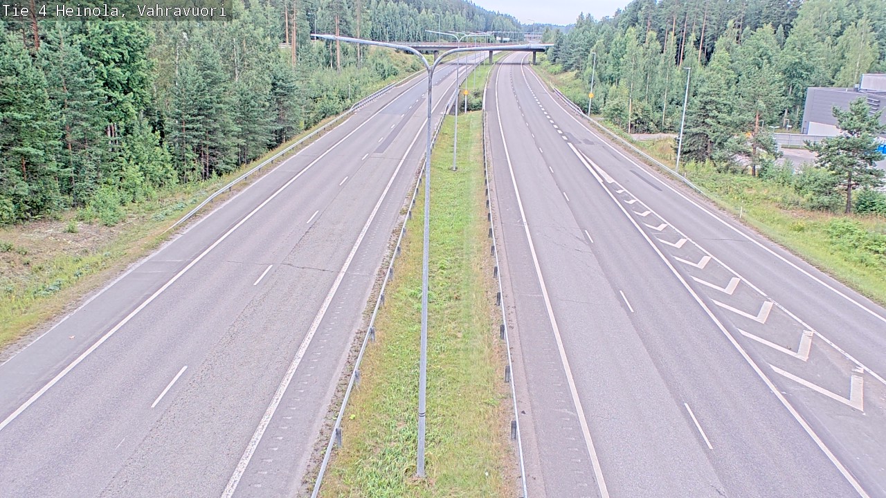 Weather Camera Image Road 4 Heinola, Vahravuori, Heinola, Päijät-Häme