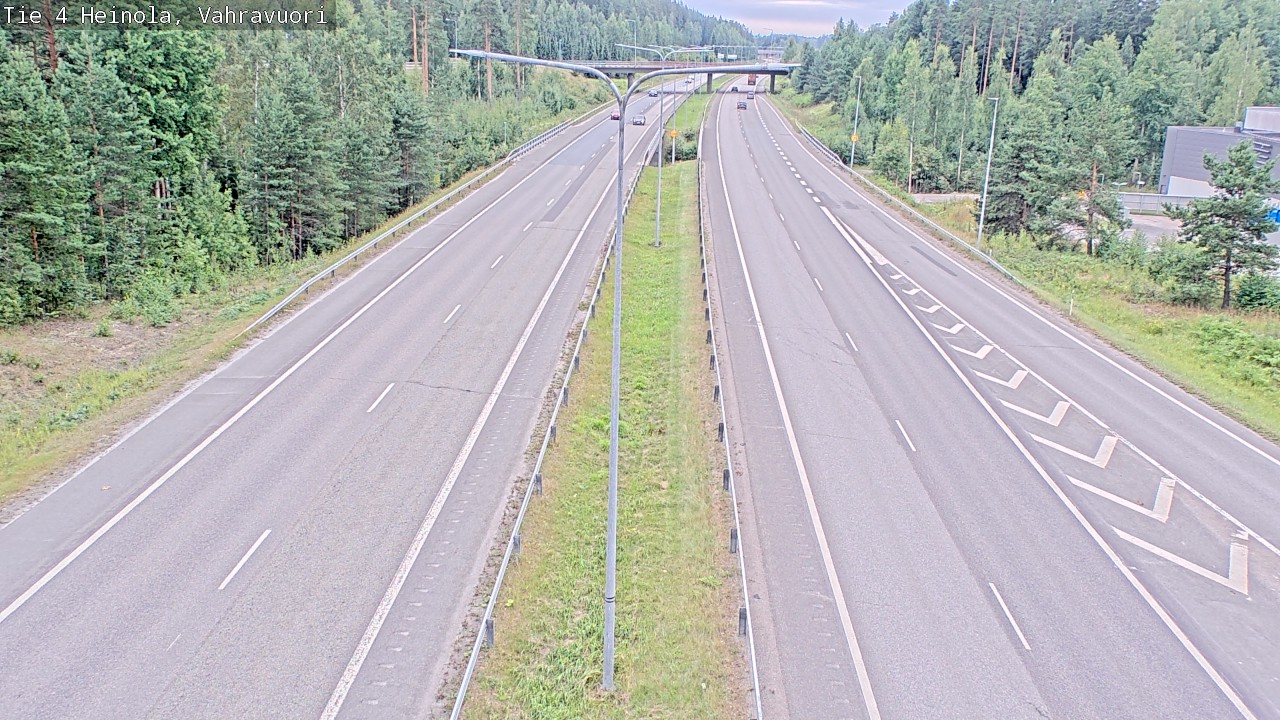 Weather Camera Image Road 4 Heinola, Vahravuori, Heinola, Päijät-Häme