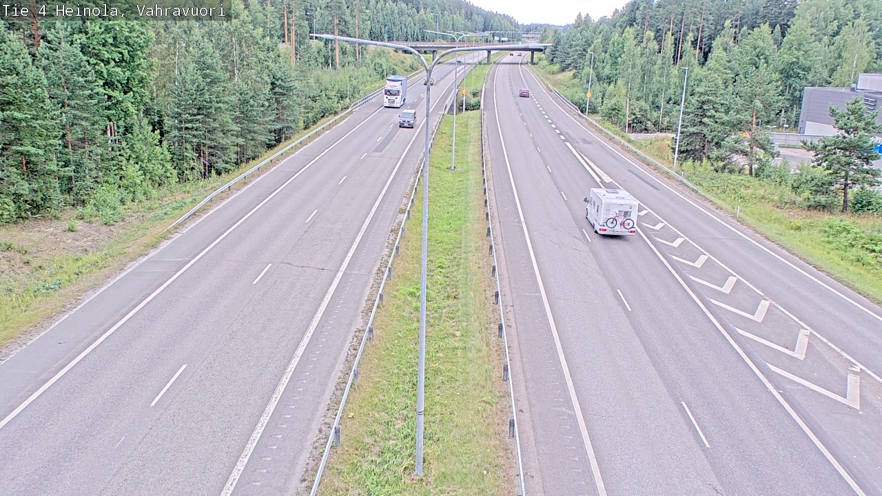 Weather Camera Image Road 4 Heinola, Vahravuori, Heinola, Päijät-Häme