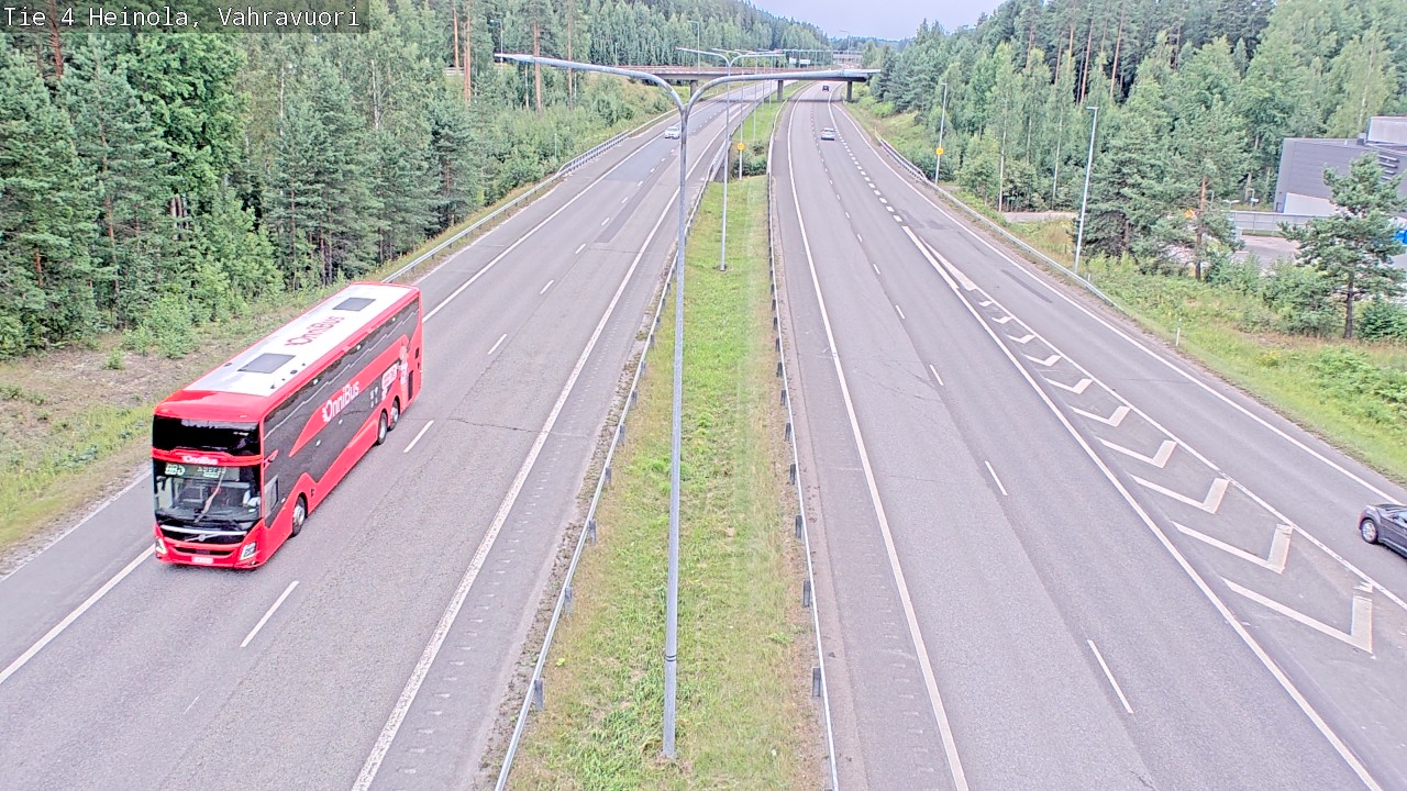 Kelikamerat Kuva Tie 4 Heinola, Vahravuori, Heinola, Päijät-Häme