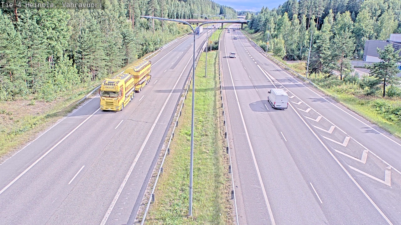 Kelikamerat Kuva Tie 4 Heinola, Vahravuori, Heinola, Päijät-Häme