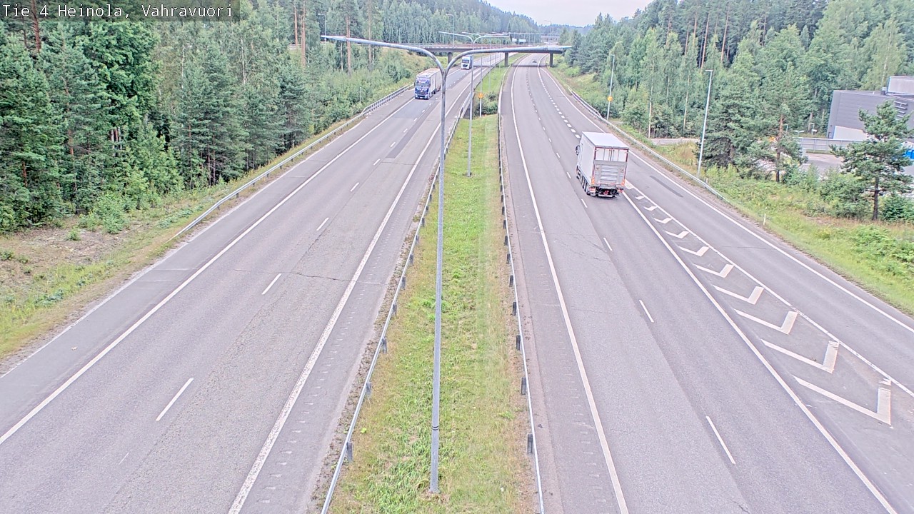 Weather Camera Image Road 4 Heinola, Vahravuori, Heinola, Päijät-Häme