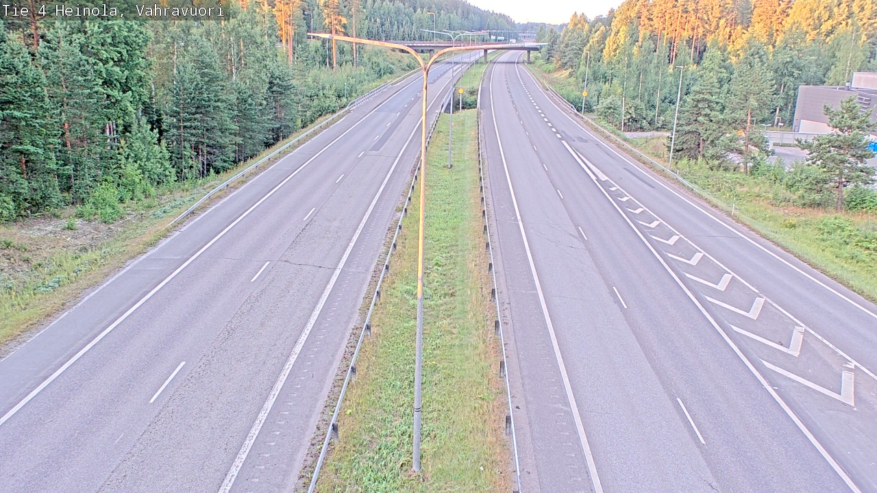 Weather Camera Image Road 4 Heinola, Vahravuori, Heinola, Päijät-Häme