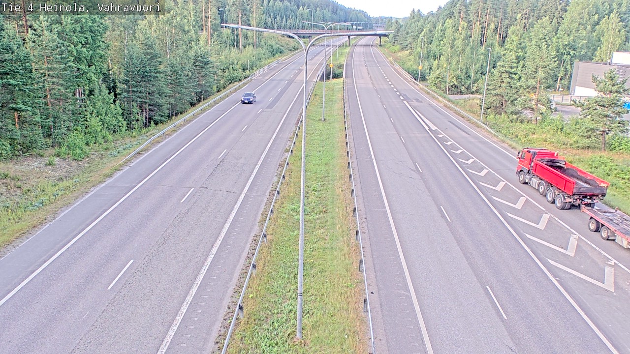 Weather Camera Image Road 4 Heinola, Vahravuori, Heinola, Päijät-Häme