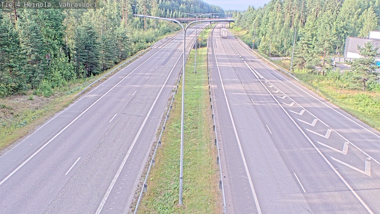 Weather Camera Image Väg 4 Heinola, Vahravuori, Heinola, Päijät-Häme