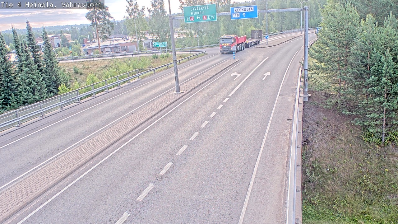 Weather Camera Image Road 4 Heinola, Vahravuori, Heinola, Päijät-Häme