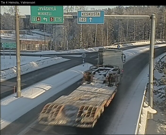 Kelikamerat Kuva Tie 4 Heinola, Vahravuori, Heinola, Päijät-Häme