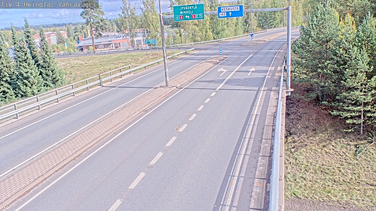 Weather Camera Image Road 4 Heinola, Vahravuori, Heinola, Päijät-Häme