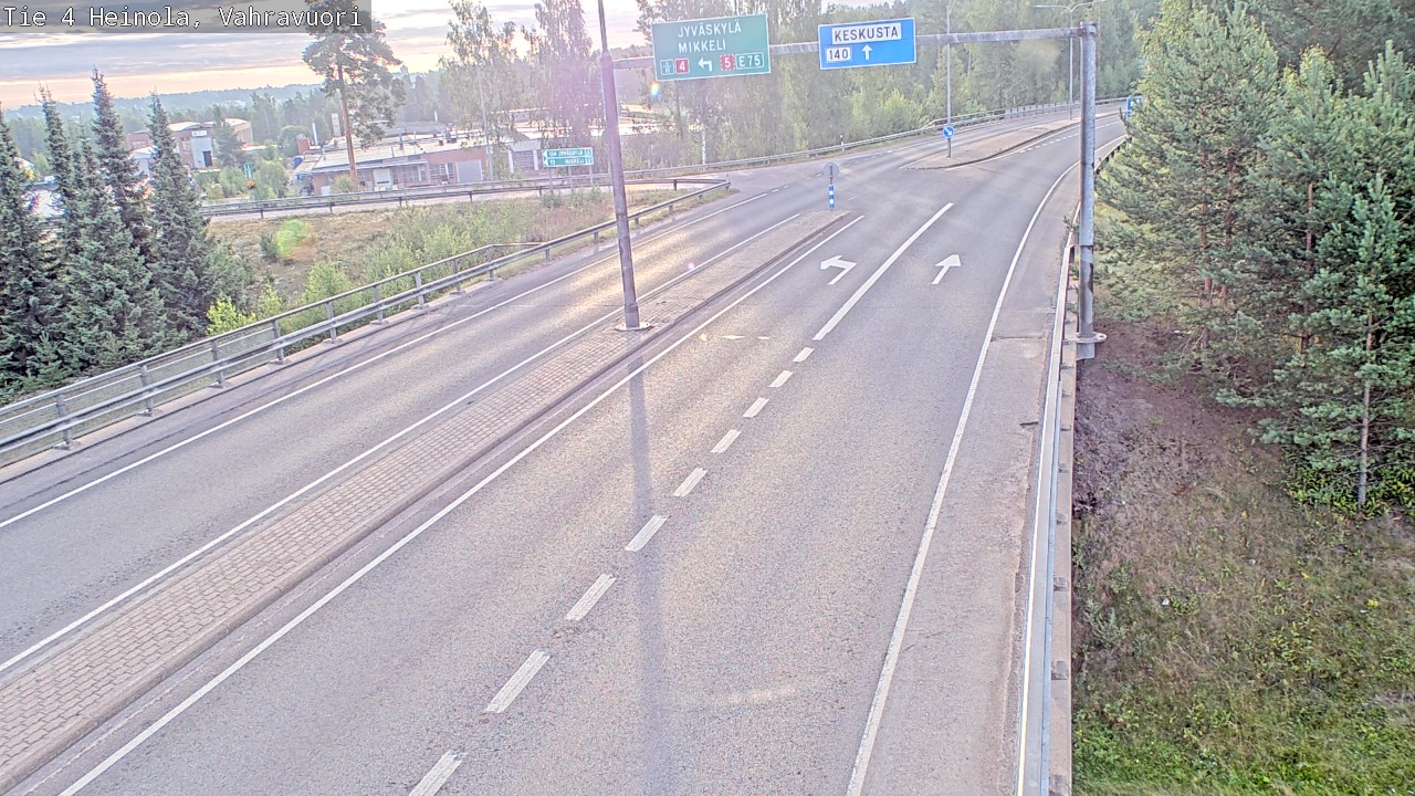 Weather Camera Image Road 4 Heinola, Vahravuori, Heinola, Päijät-Häme