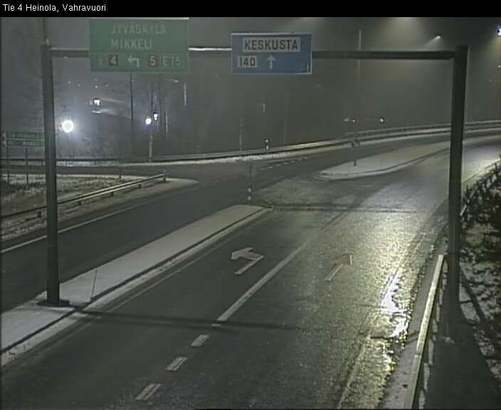 Weather Camera Image Väg 4 Heinola, Vahravuori, Heinola, Päijät-Häme