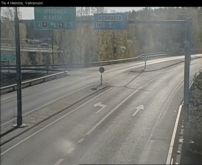 Weather Camera Image Väg 4 Heinola, Vahravuori, Heinola, Päijät-Häme
