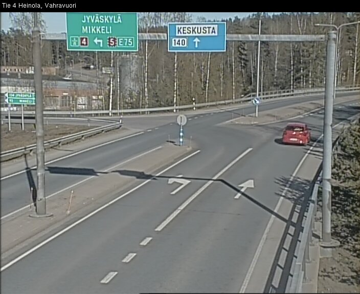 Kelikamerat Kuva Tie 4 Heinola, Vahravuori, Heinola, Päijät-Häme