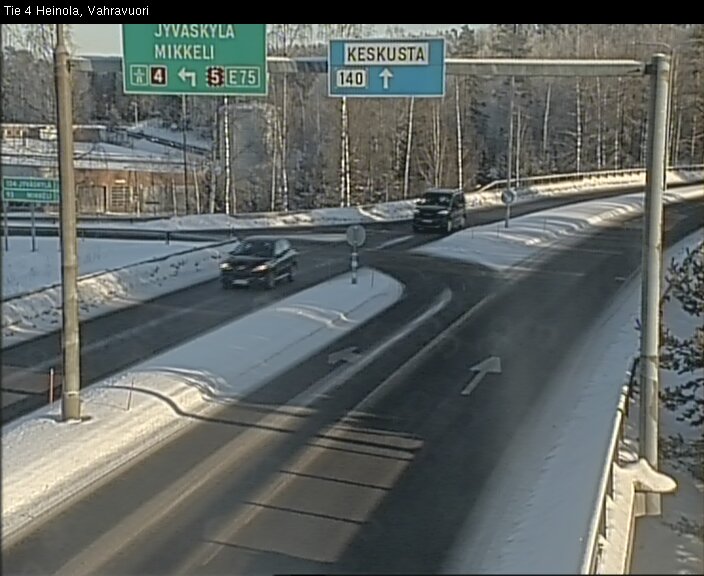 Weather Camera Image Road 4 Heinola, Vahravuori, Heinola, Päijät-Häme