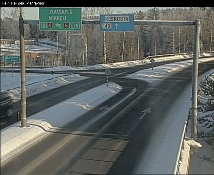 Weather Camera Image Road 4 Heinola, Vahravuori, Heinola, Päijät-Häme