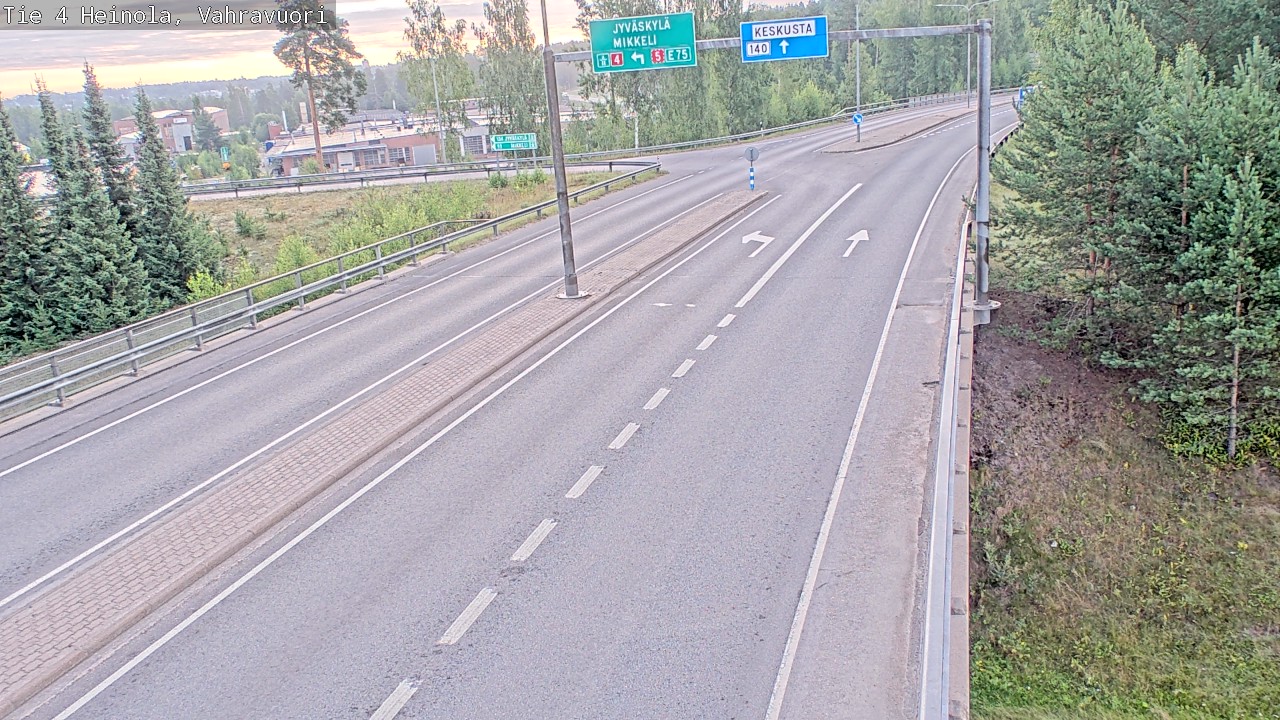 Weather Camera Image Road 4 Heinola, Vahravuori, Heinola, Päijät-Häme