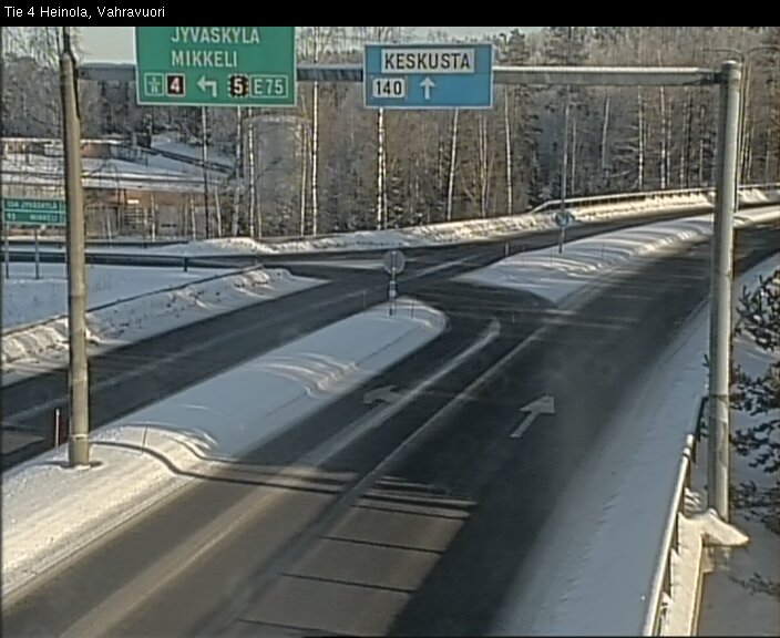 Weather Camera Image Road 4 Heinola, Vahravuori, Heinola, Päijät-Häme