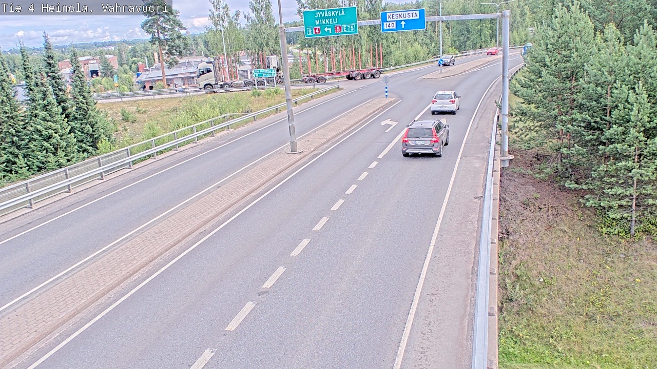 Kelikamerat Kuva Tie 4 Heinola, Vahravuori, Heinola, Päijät-Häme