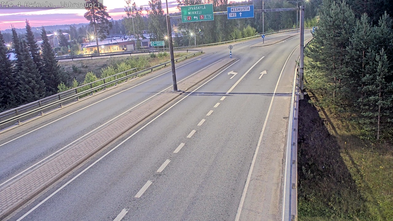 Kelikamerat Kuva Tie 4 Heinola, Vahravuori, Heinola, Päijät-Häme