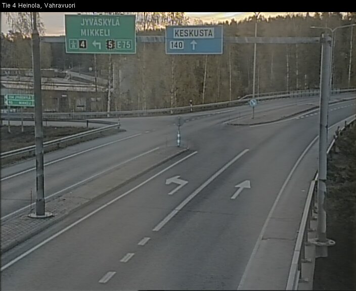Weather Camera Image Road 4 Heinola, Vahravuori, Heinola, Päijät-Häme